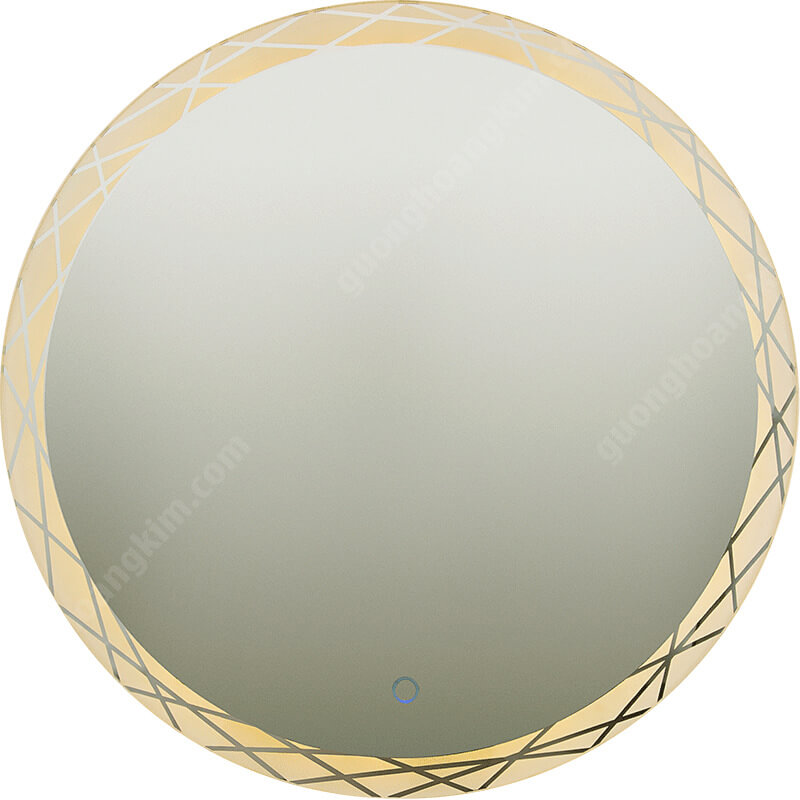 Gương led tròn trang trí nghệ thuật HK-0011 [AGC]