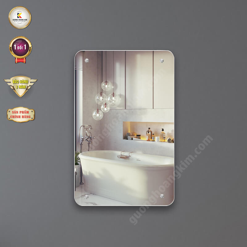 Gương dán tường treo tường bàn trang điểm makeup nhà tắm phòng tắm wc – guonghoangkim mirror hk5002